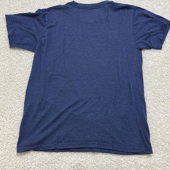 Nirvana Unisex T-Shirt Yellow Smiley Blue Size Medium - Picture 5 of 5